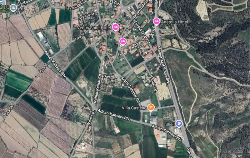 Denizli, Pamukkale, Satılık, Tarla — fotoğraf 1