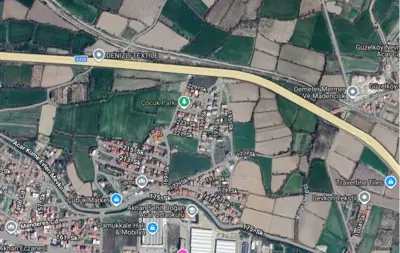 Denizli, Pamukkale, Satılık, Tarla