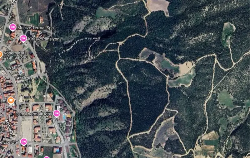 Denizli, Pamukkale, Satılık, Tarla — fotoğraf 1