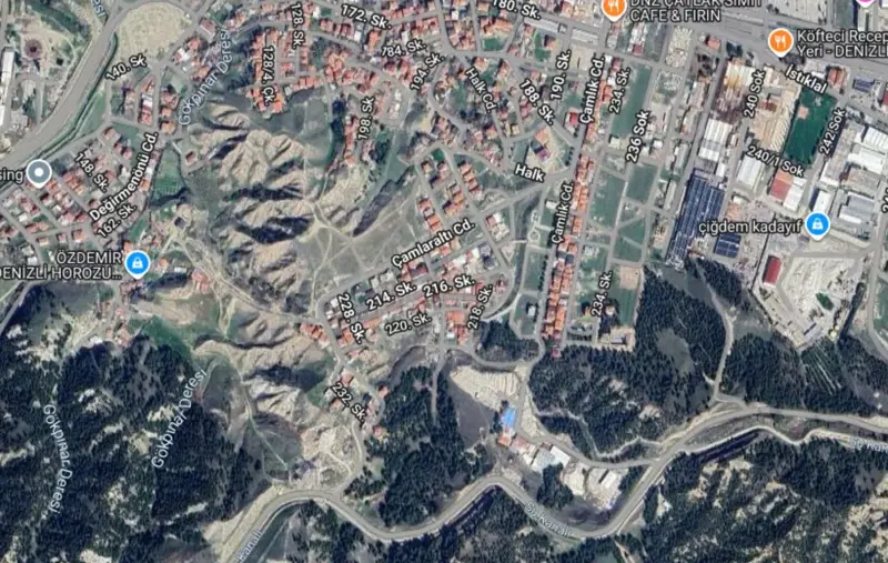 Denizli, Pamukkale, Satılık, Arsa — fotoğraf 1