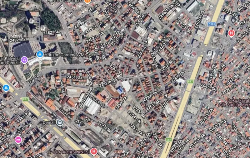 Denizli, Kirişhane, Arsa — fotoğraf 1