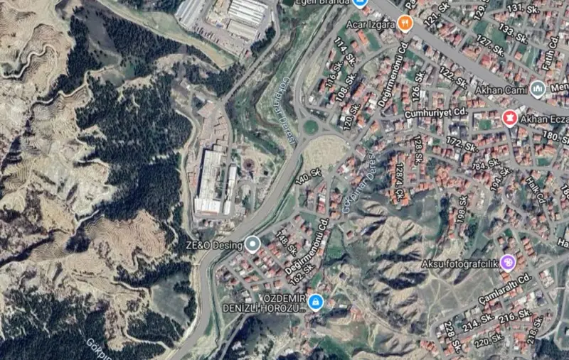 Denizli, Pamukkale, Satılık, Arsa — fotoğraf 2