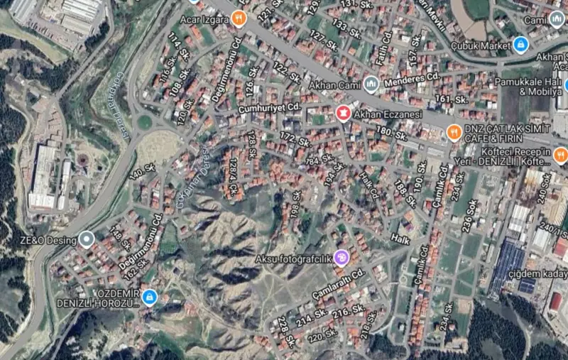 Denizli, Pamukkale, Satılık, Arsa — fotoğraf 2