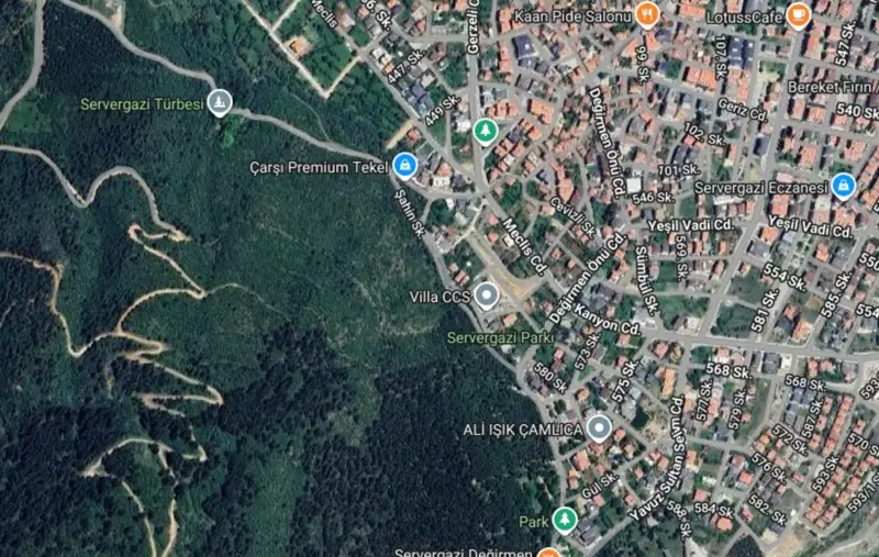 SERVERGAZİ VİLLALIK ALANDA ÇOK GÜZEL ARSA — fotoğraf 1
