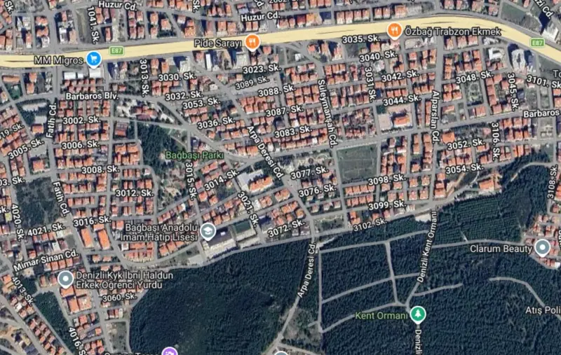 Denizli, Pamukkale, Satılık, Arsa — fotoğraf 1