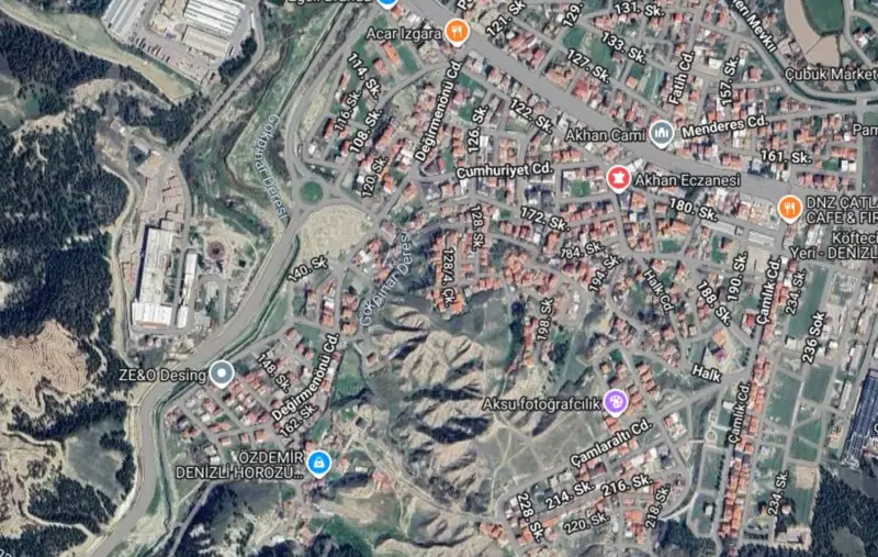 Denizli, Pamukkale, Satılık, Arsa — fotoğraf 1
