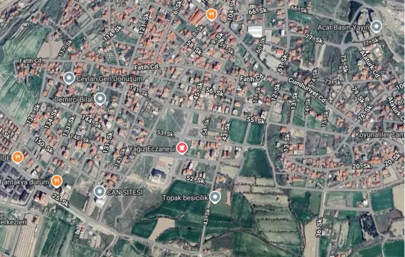 Denizli, Pamukkale, Satılık, Arsa — fotoğraf 1