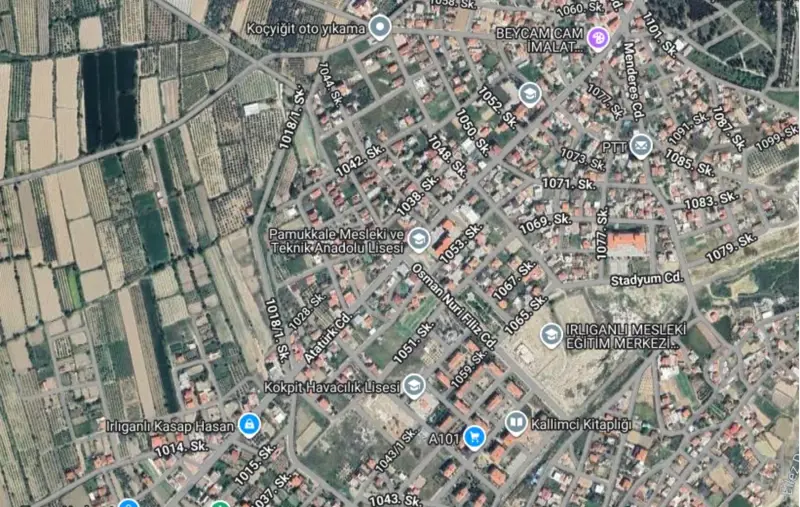 Denizli, Pamukkale, Satılık, Arsa — fotoğraf 1