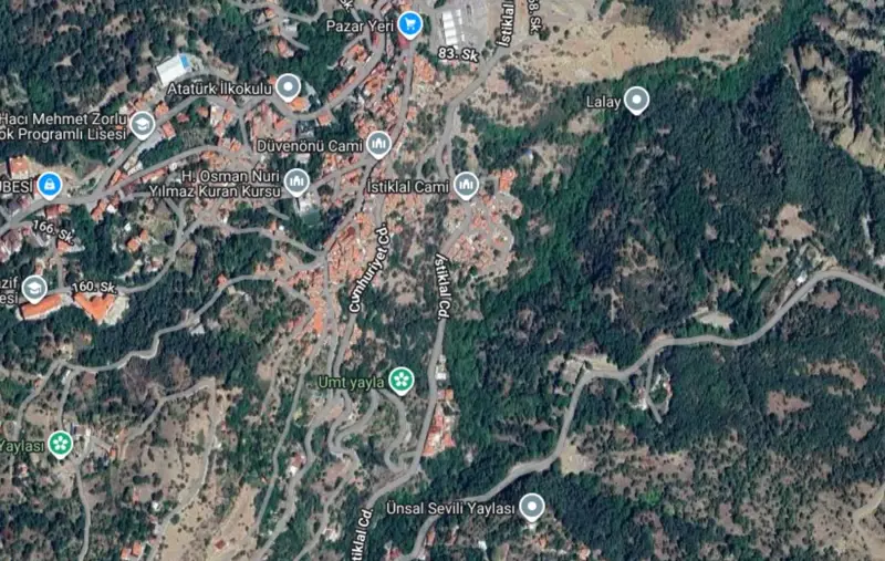 Denizli, Babadağ, Satılık, Tarla — fotoğraf 1