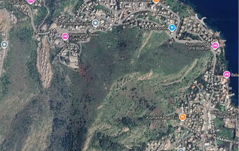 Muğla, Bodrum, Satılık, Arsa — fotoğraf 1