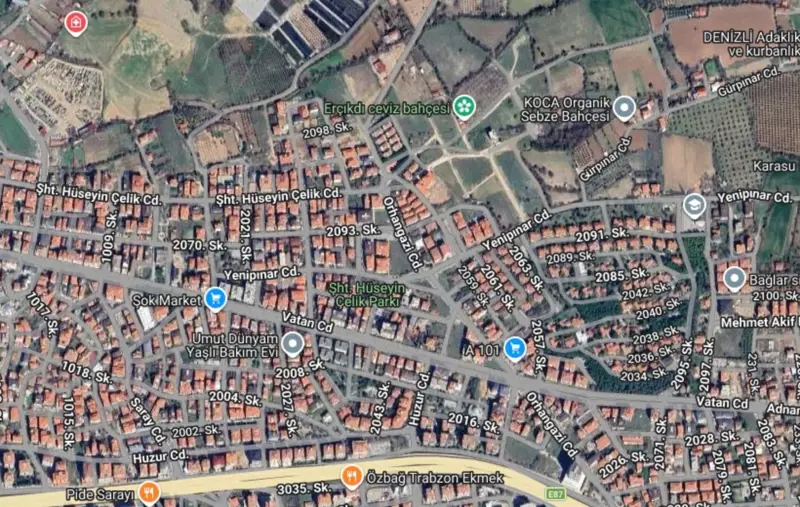 Denizli, Bağbaşı, Arsa — fotoğraf 1