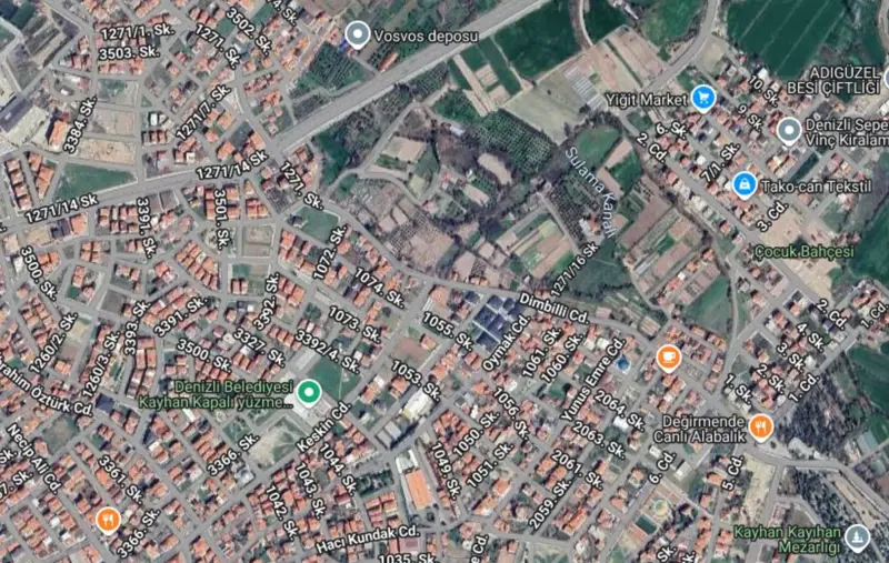 Denizli, Pamukkale, Satılık, Arsa — fotoğraf 1