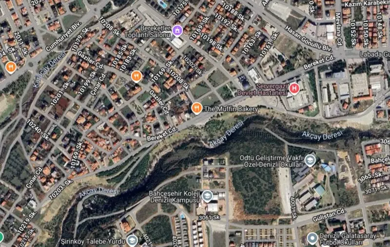 Denizli, Bereketler, Arsa — fotoğraf 1