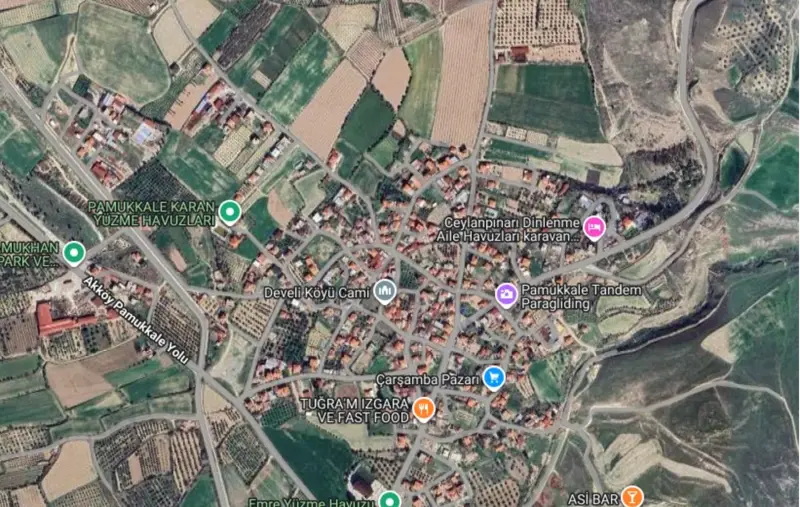 Denizli, Pamukkale, Satılık, Tarla — fotoğraf 1