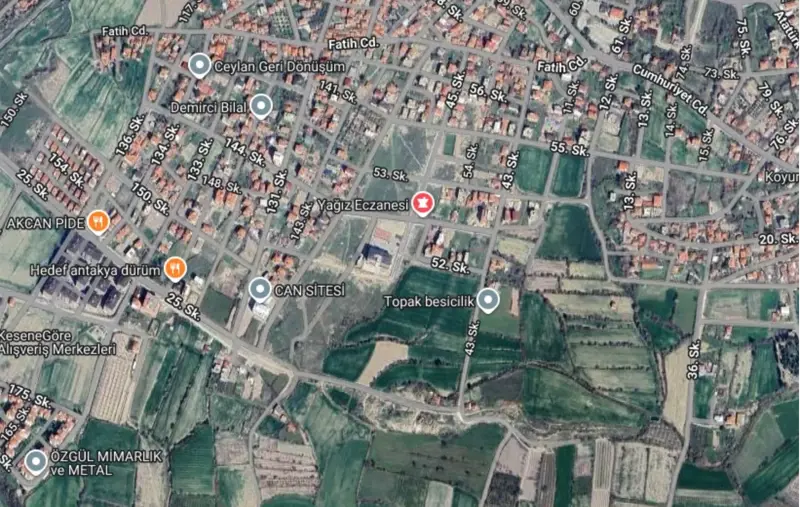 Denizli, Pamukkale, Satılık, Arsa — fotoğraf 1