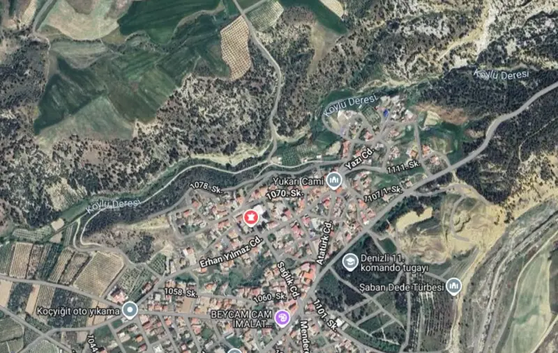 Denizli, Pamukkale, Satılık, Arsa — fotoğraf 1