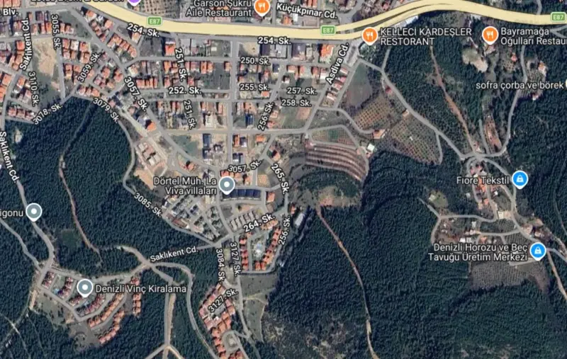 Denizli, Pamukkale, Satılık, Arsa — fotoğraf 1