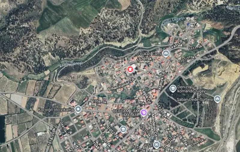 Denizli, Pamukkale, Satılık, Arsa — fotoğraf 1