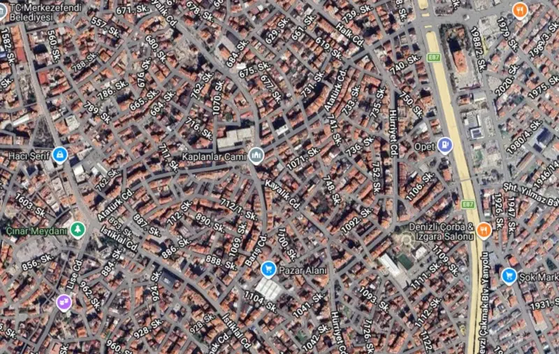 Denizli, Pamukkale, Satılık, Arsa — fotoğraf 1