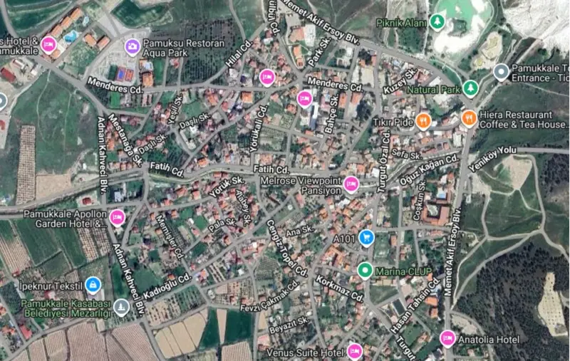 Denizli, Pamukkale, Satılık, Arsa — fotoğraf 1