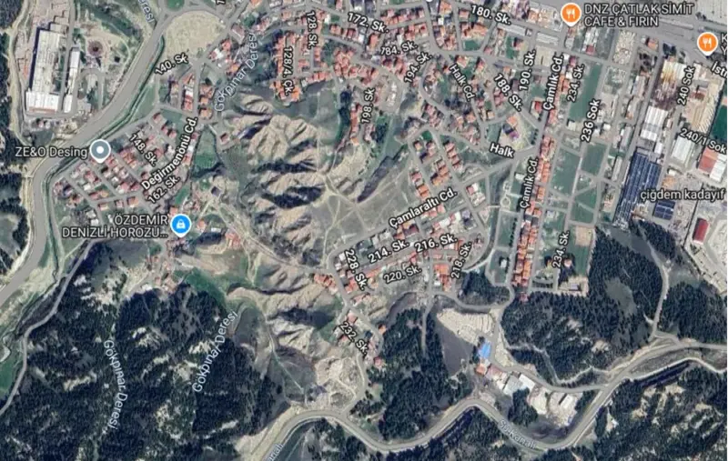 Denizli, Pamukkale, Satılık, Arsa — fotoğraf 1