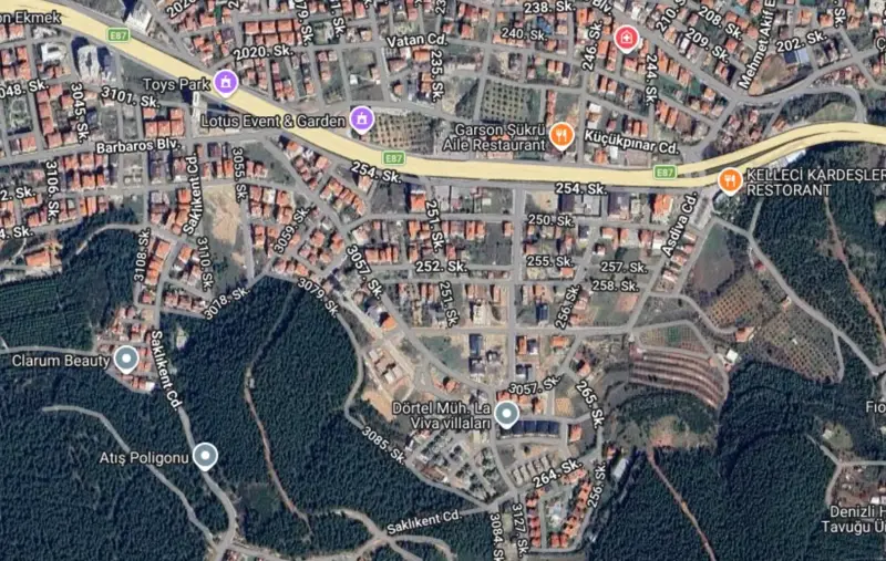 Denizli, Pamukkale, Satılık, Arsa — fotoğraf 1