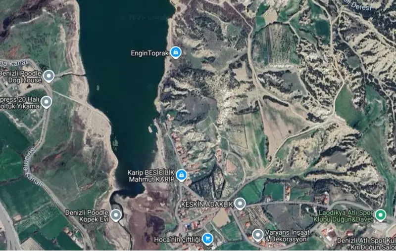 Denizli, Pamukkale, Satılık, Tarla — fotoğraf 1
