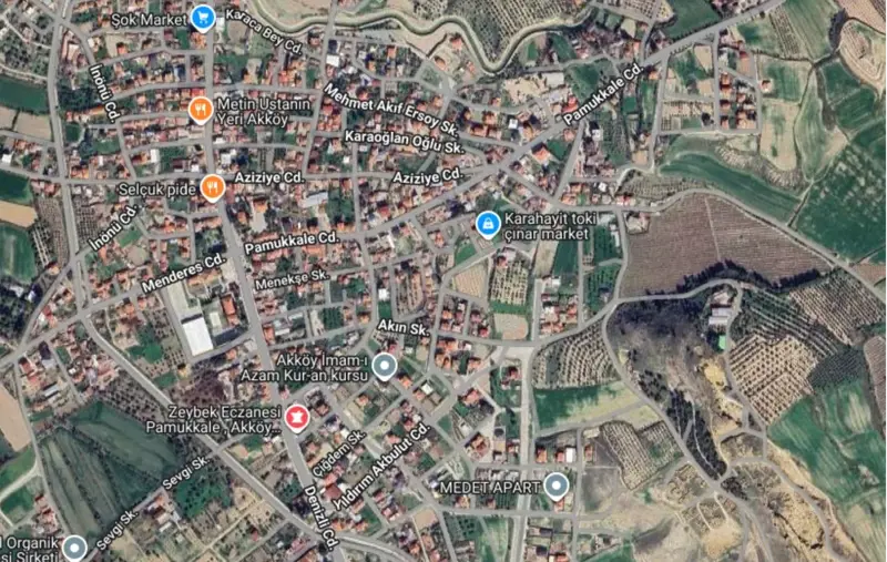 Denizli, Pamukkale, Satılık, Arsa — fotoğraf 1