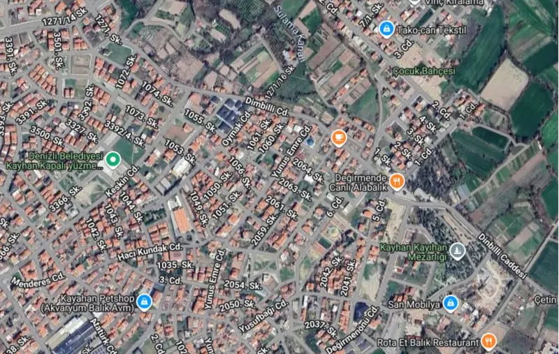 Denizli, Pamukkale, Satılık, Arsa — fotoğraf 1