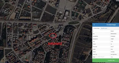 TERASPARKA GİDERKEN YOLA SIFIR SATILIK ARSA