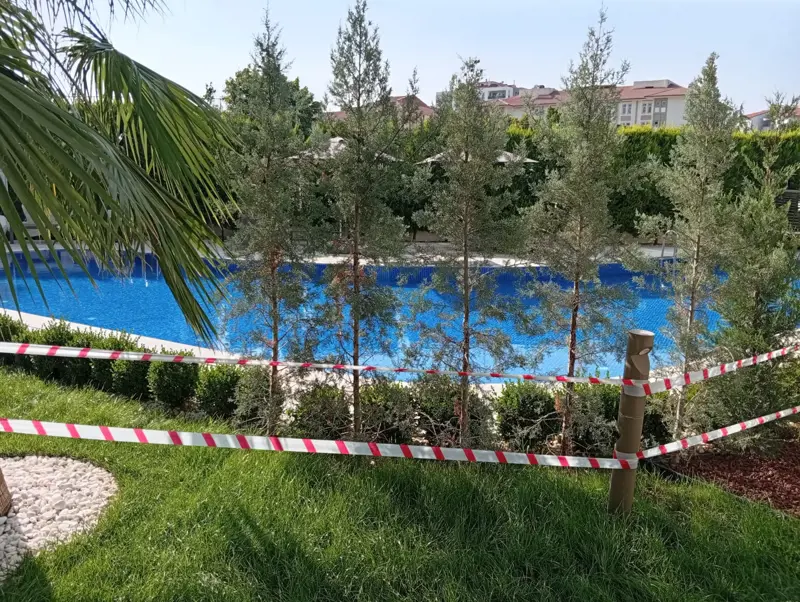 HAVUZLU LÜKS KONSEPT DAİRE — fotoğraf 14