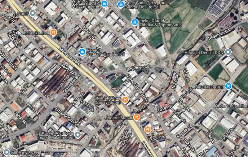 Denizli, Merkezefendi, Kiralık, İşyeri   (  Ticari  ), Fabrika Holü — fotoğraf 2