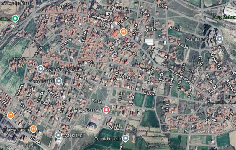 Denizli, Pamukkale, Satılık, Arsa — fotoğraf 1