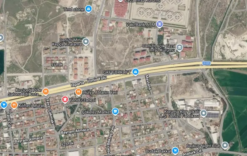 Denizli, Honaz, Satılık, Arsa — fotoğraf 1