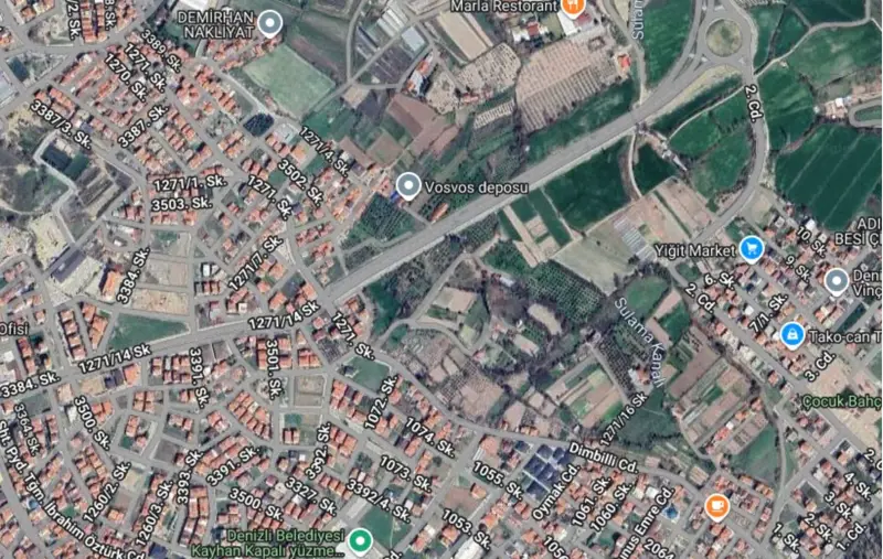 Denizli, Pamukkale, Satılık, Arsa — fotoğraf 1