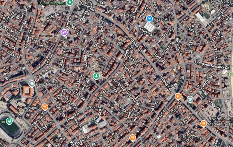 Denizli, Pamukkale, Satılık, Arsa — fotoğraf 1