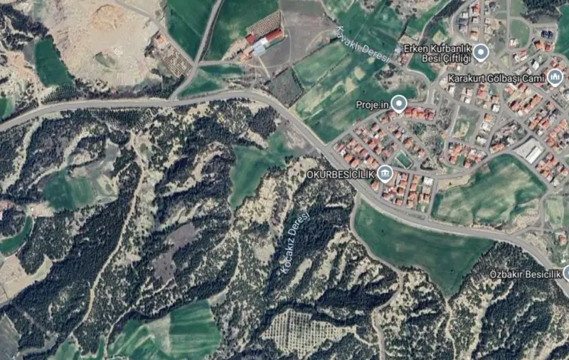 Denizli, Pamukkale, Satılık, Arsa — fotoğraf 1