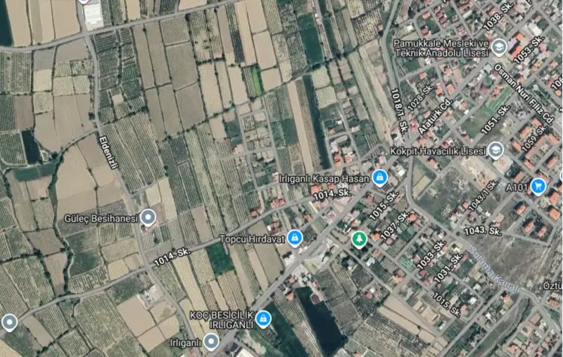 Denizli, Pamukkale, Satılık, Arsa — fotoğraf 1