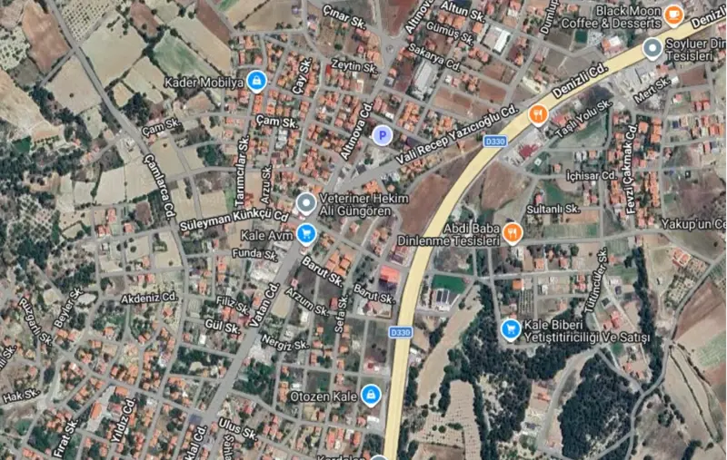 Denizli, Kale, Satılık, Arsa — fotoğraf 1