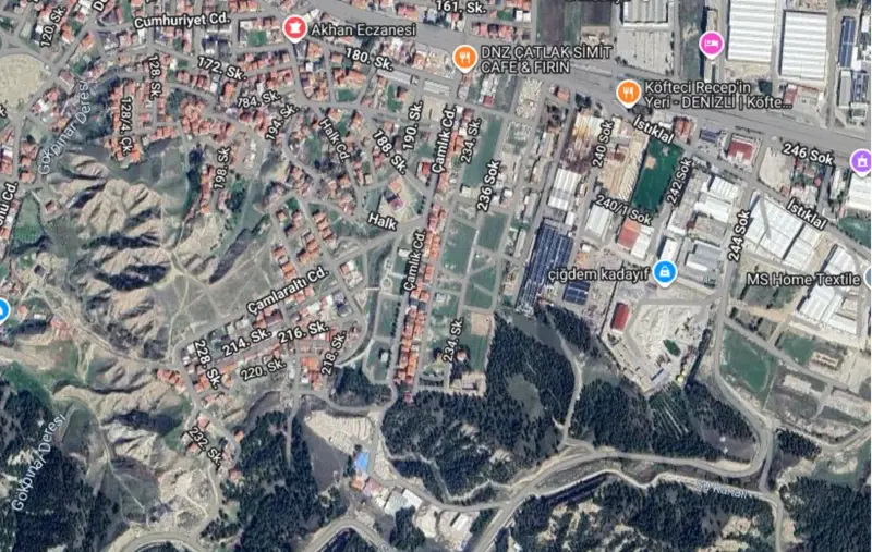 Denizli, Pamukkale, Satılık, Arsa — fotoğraf 1