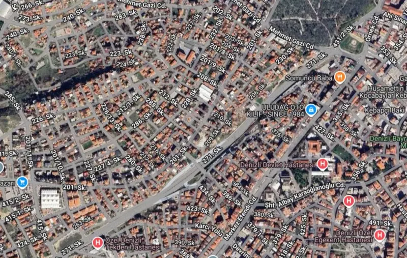 Denizli, Yeşilyurt, Arsa — fotoğraf 1