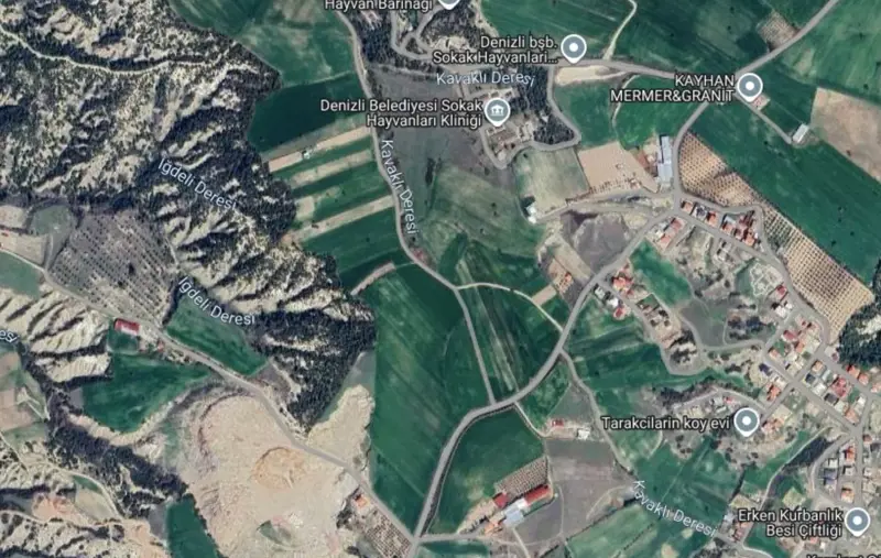 Denizli, Pamukkale, Satılık, Arsa — fotoğraf 1