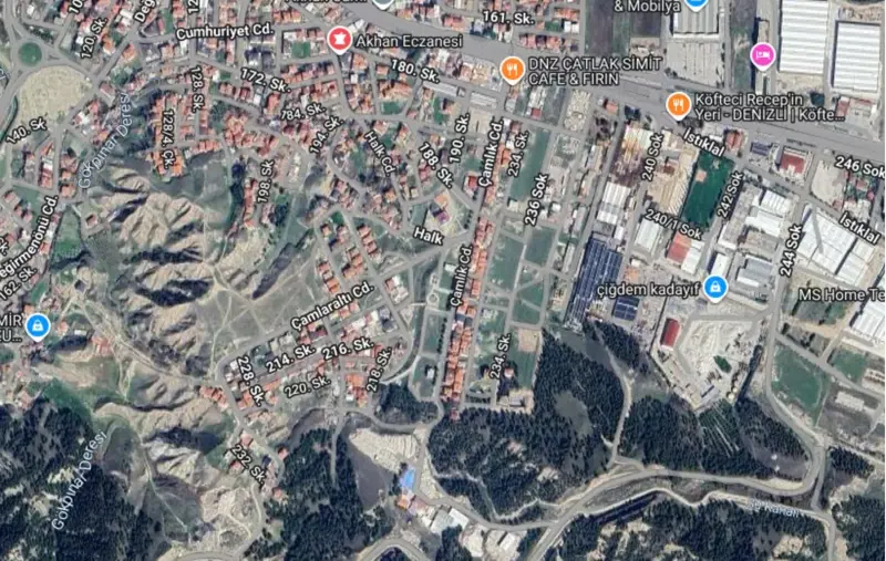 Denizli, Pamukkale, Satılık, Arsa — fotoğraf 1
