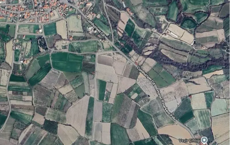 Denizli, Honaz, Satılık, Tarla — fotoğraf 1