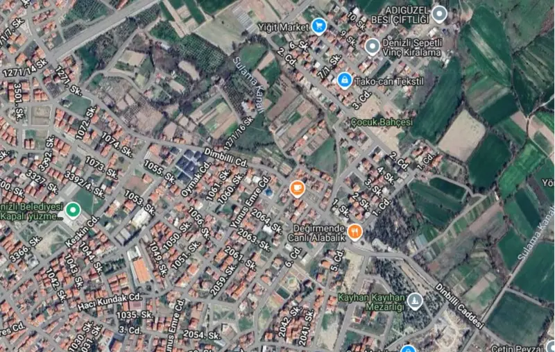 Denizli, Pamukkale, Satılık, Arsa — fotoğraf 1